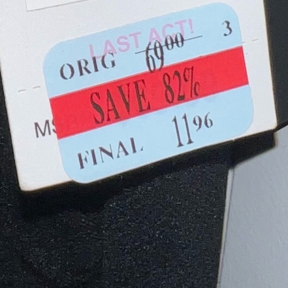 Black one shoulder jumpsuit size 3/4 - Picture 2 of 2